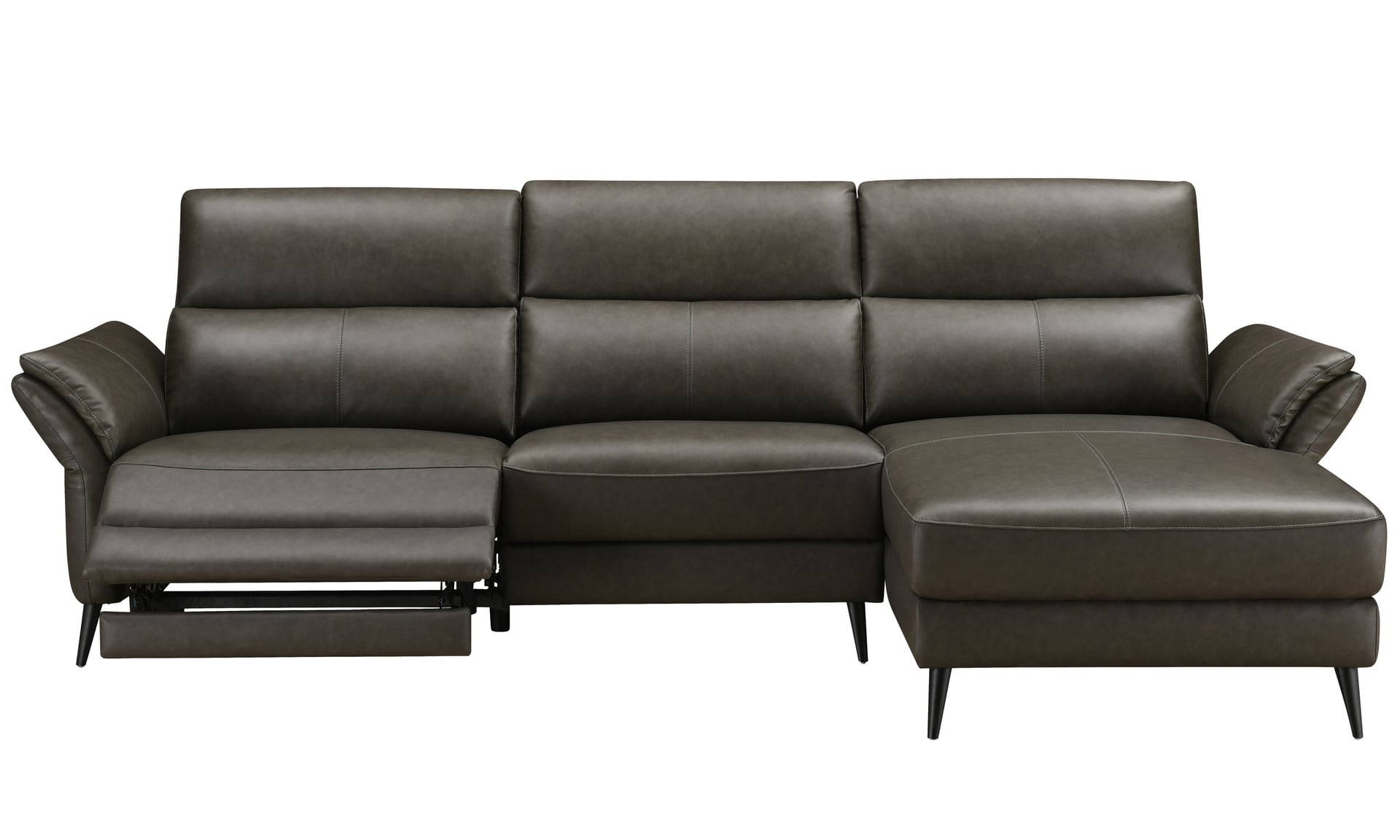 Ecksofa SIMON dunkelgrau