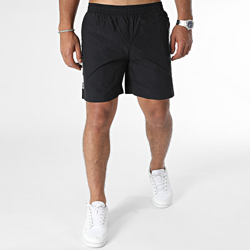 Short De Bain Trefoil HT4404 Noir