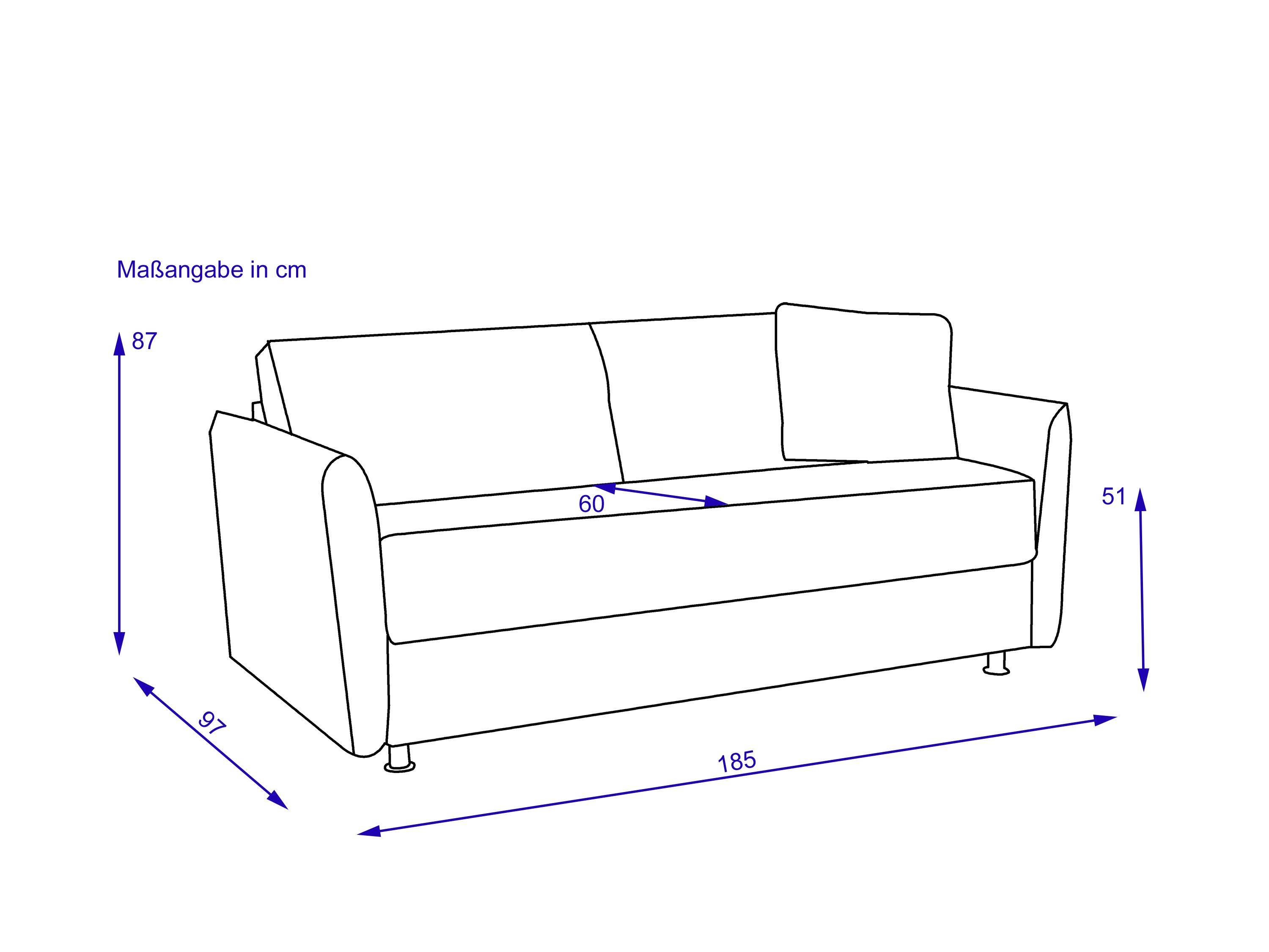 Schlafsofa Rolf Weber BONN