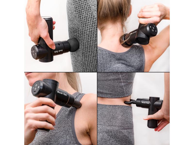 Bodi-Tek Massage Pistole Hot and Cold Deep Tissue Massagegerät für Sportlerinnen und Sportler