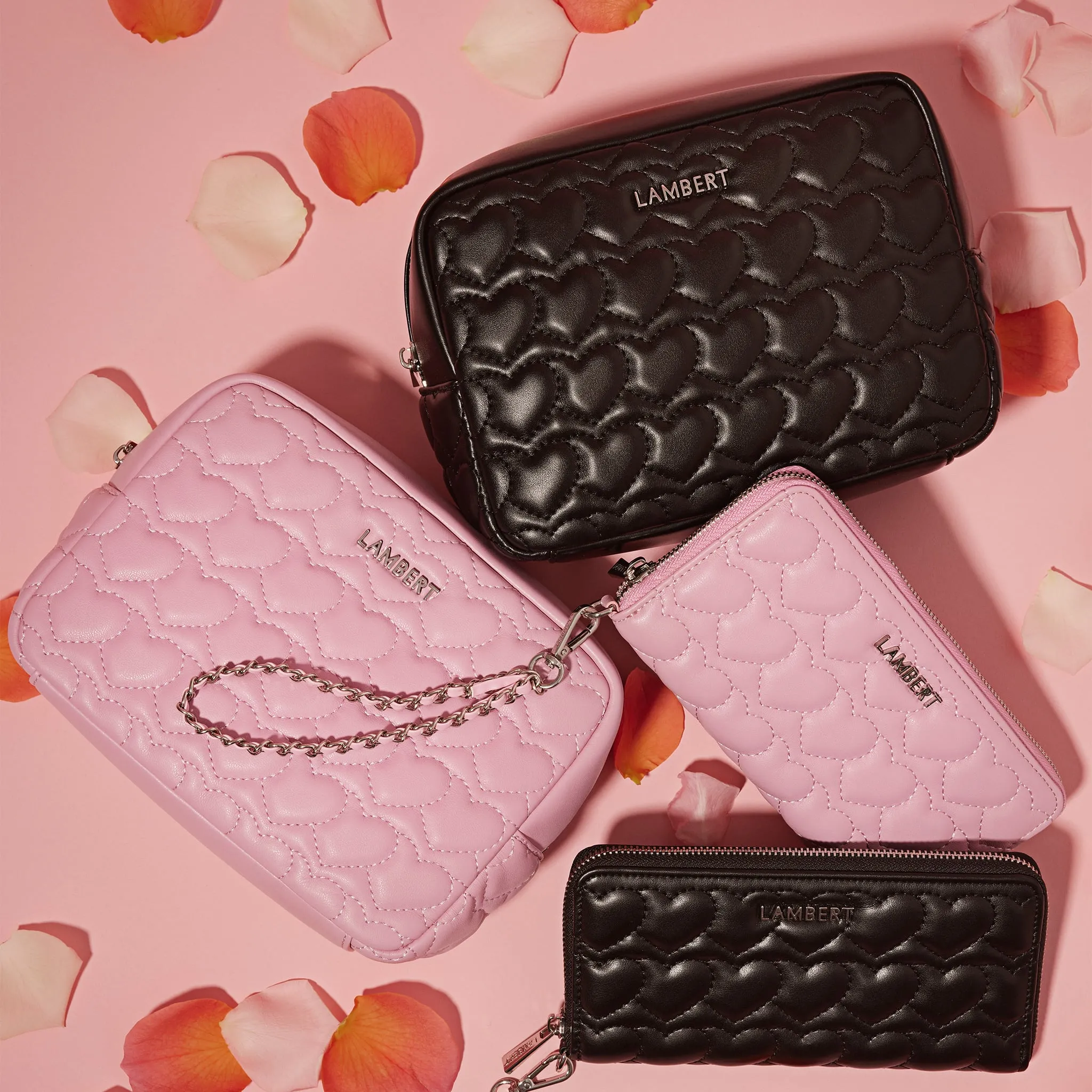 Lambert Trousse de Rangement Coeur Rosie - Noir