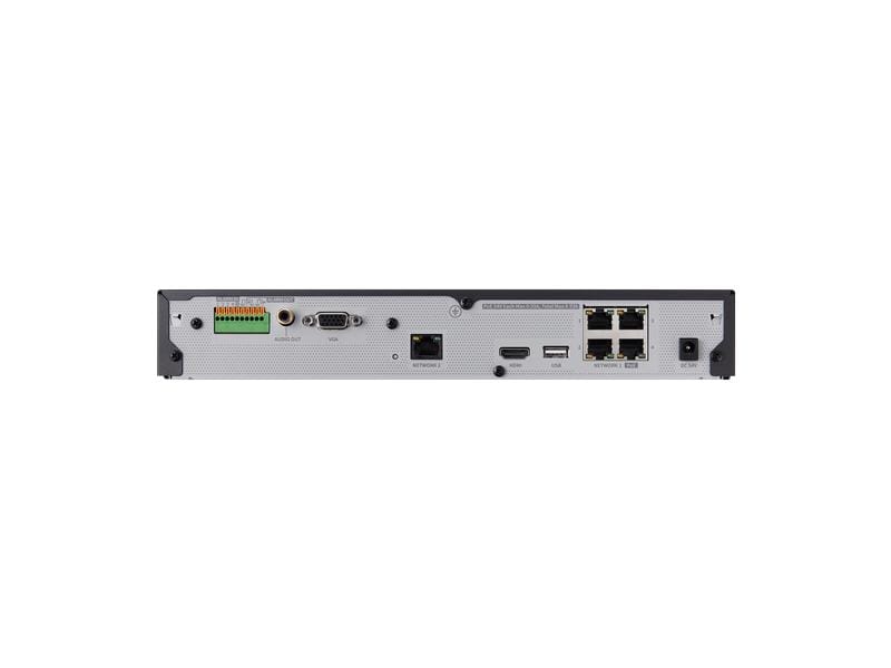 Hanwha Vision Netzwerkrekorder XRN-420S 0 TB, 4 Kanal 4 Kanäle, 4 Lizenzen inkl.