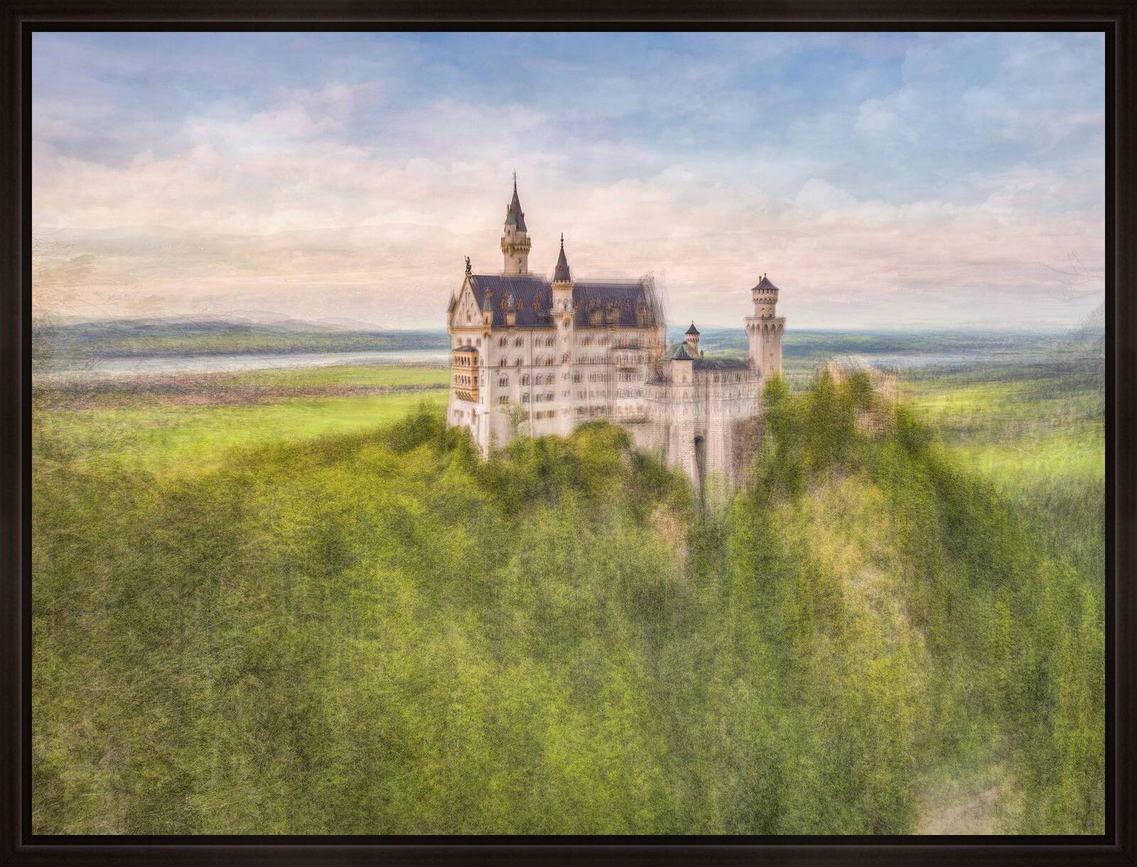 Neuschwanstein Castle by Pep Ventosa - Limited Edition. Edition of: 150. Signed.