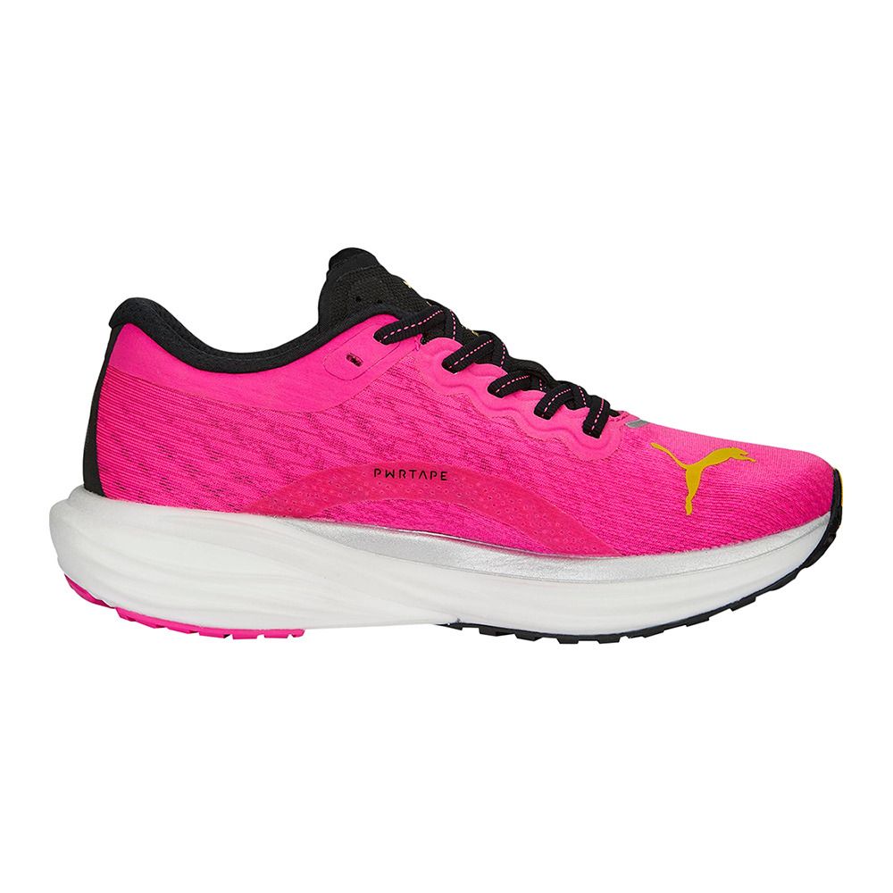 Puma DEVIATE NITRO 2 - Chaussures Running Femme ravish/fresh pear