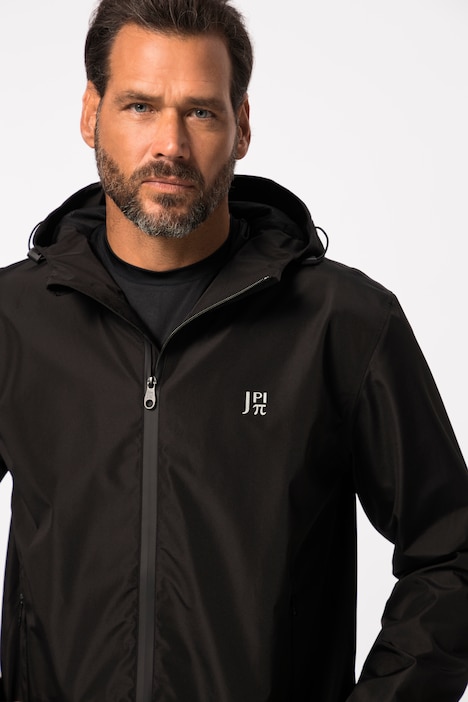 JAY-PI, Regenjacke, Vollfunktion, Outdoor 3x-Funktion, Kapuze, wasserdichte Zipper
