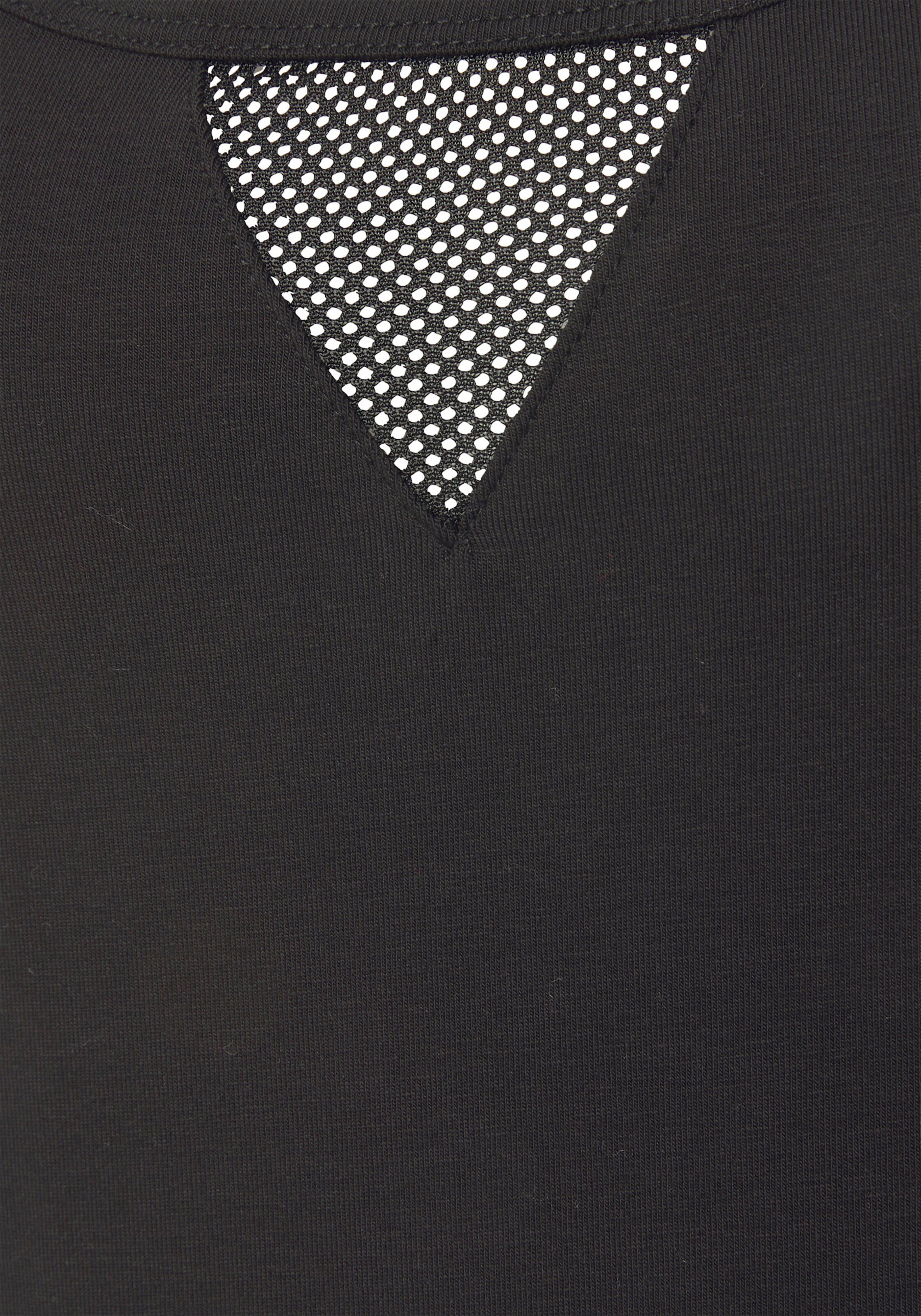 LASCANA ACTIVE Funktionsshirt in schwarz