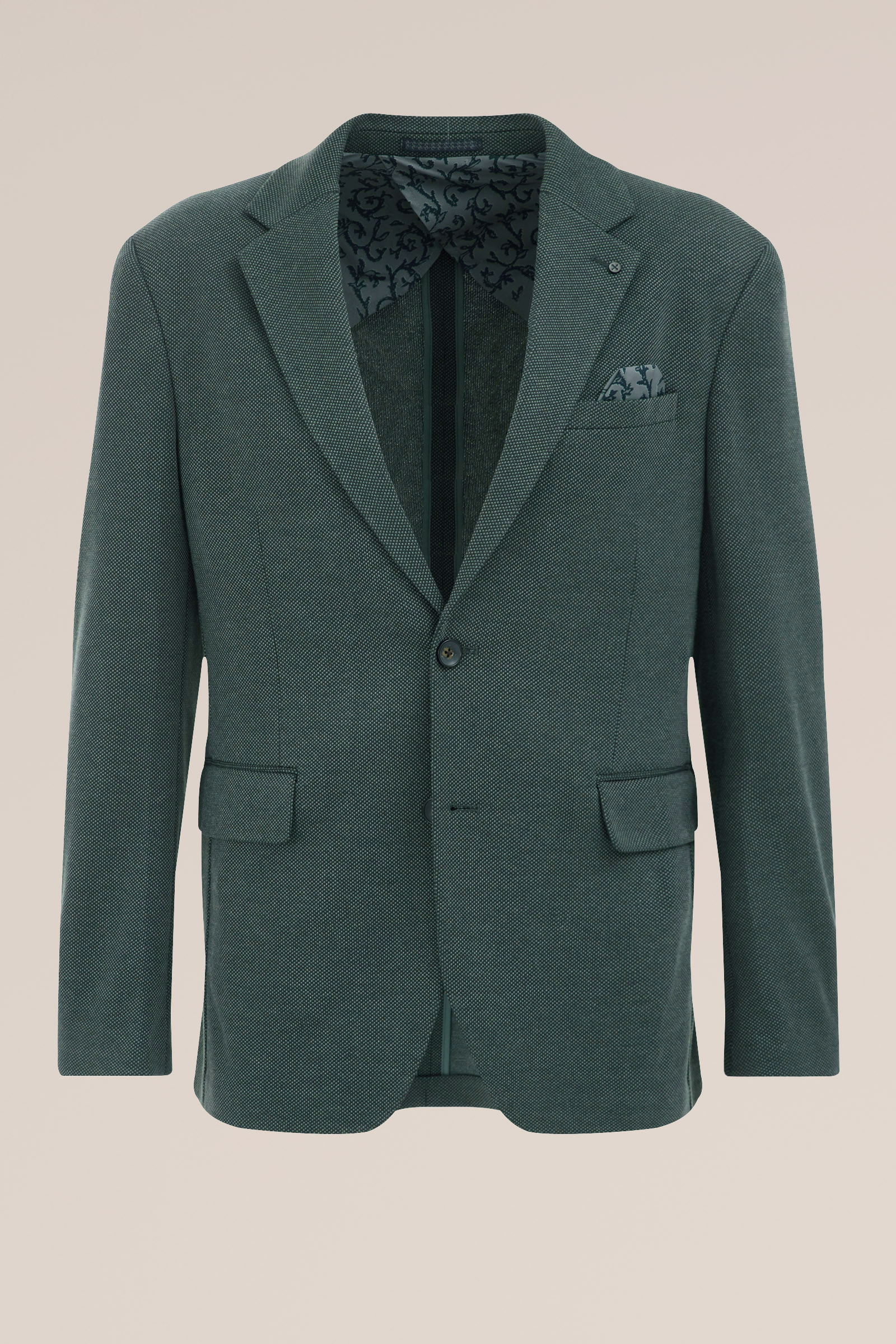 stretch kwaliteit blazer WE Fashion Groen