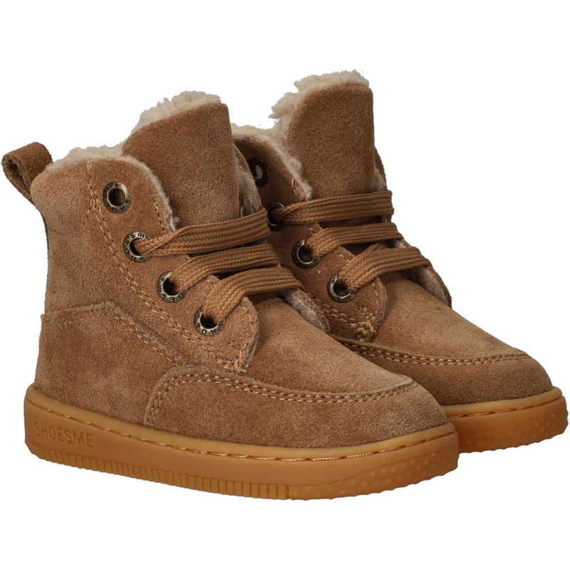 Shoesme Veterboots Cognac Jongens