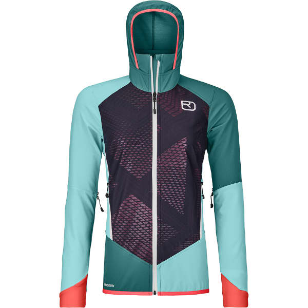 Veste softshell ORTOVOX COL BECCHEI JACKET W ICE WATERFALL