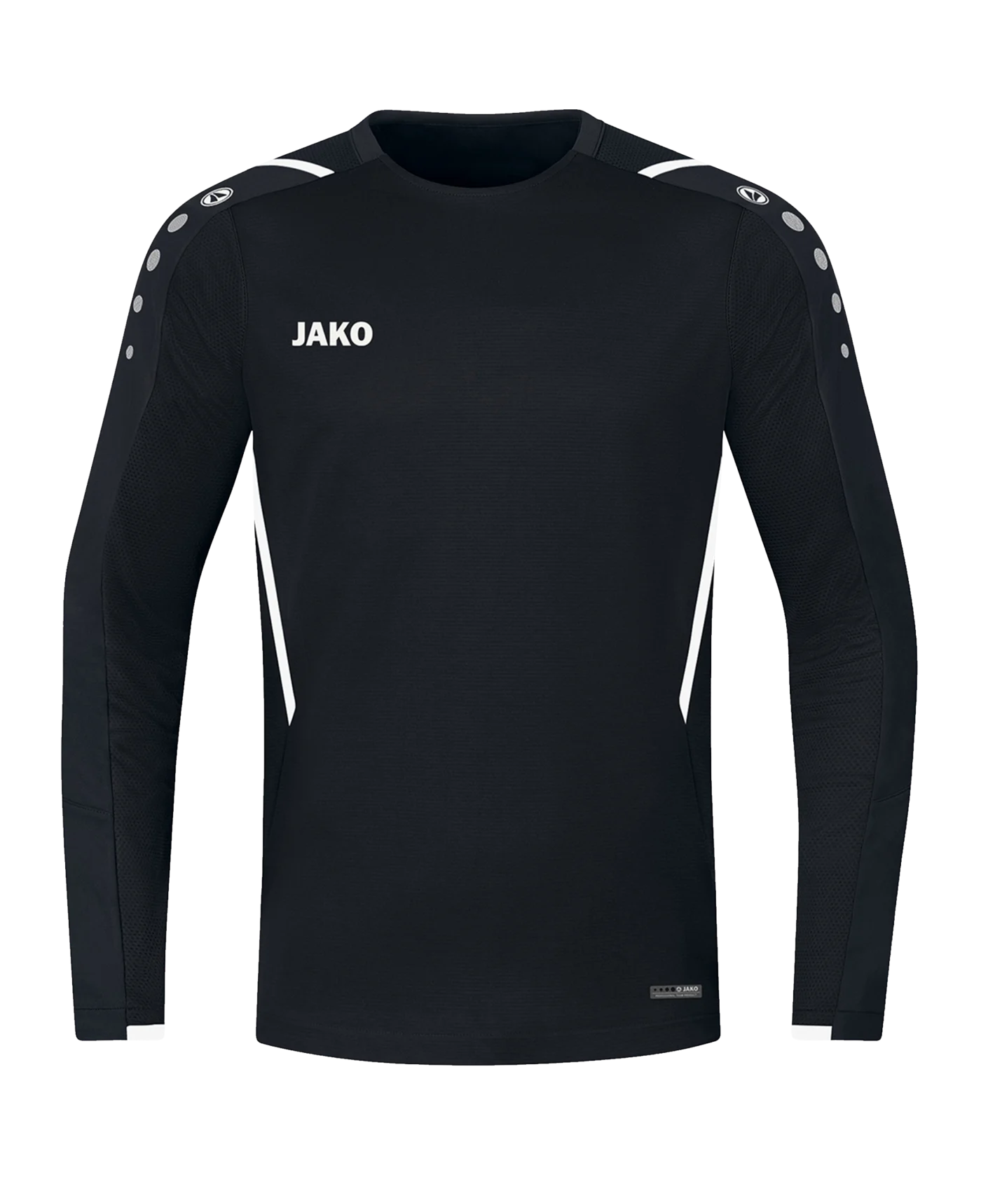 JAKO Challenge Sweatshirt Kids Schwarz Weiss F802