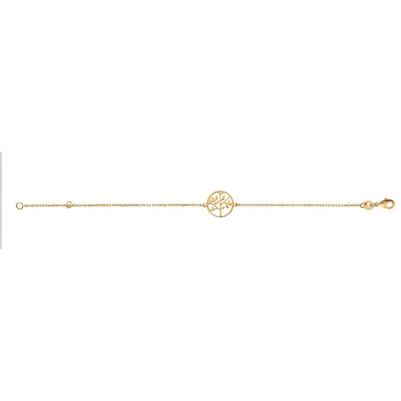 Bracelet Arbre de vie - Plaqué or