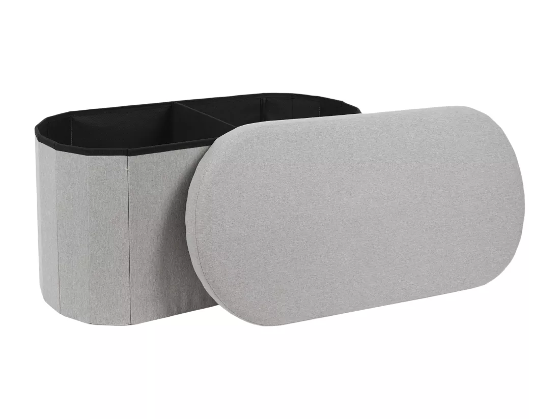 Coffre Banc Pliable Gris Pills M2