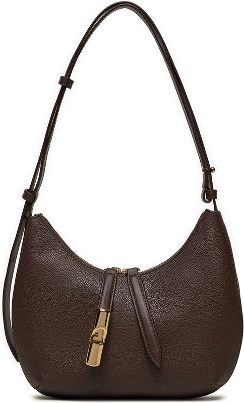 Furla - Goccia Small - Schoudertas - Bruin - Leer