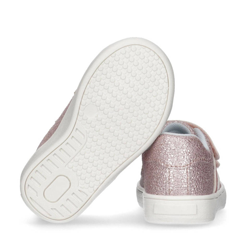 Tommy Hilfiger sneakers met glitters roze