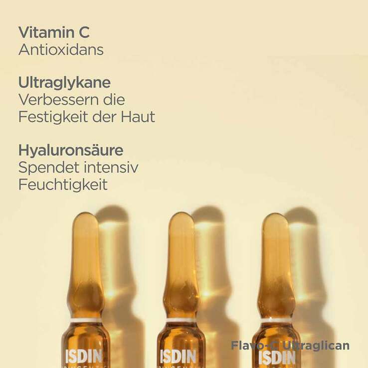 ISDIN Isdinceutics Flavo-C Ultraglican Ampullen, 10X2 ml