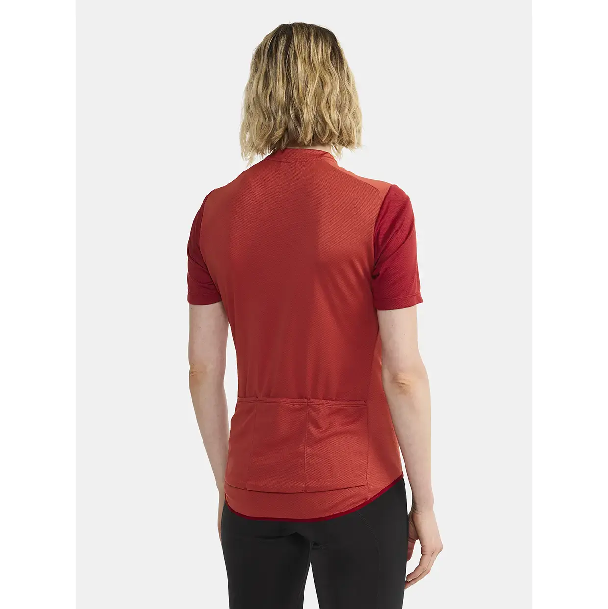 Craft Core Endur Logo Fietsshirt Korte Mouwen Rood Dames