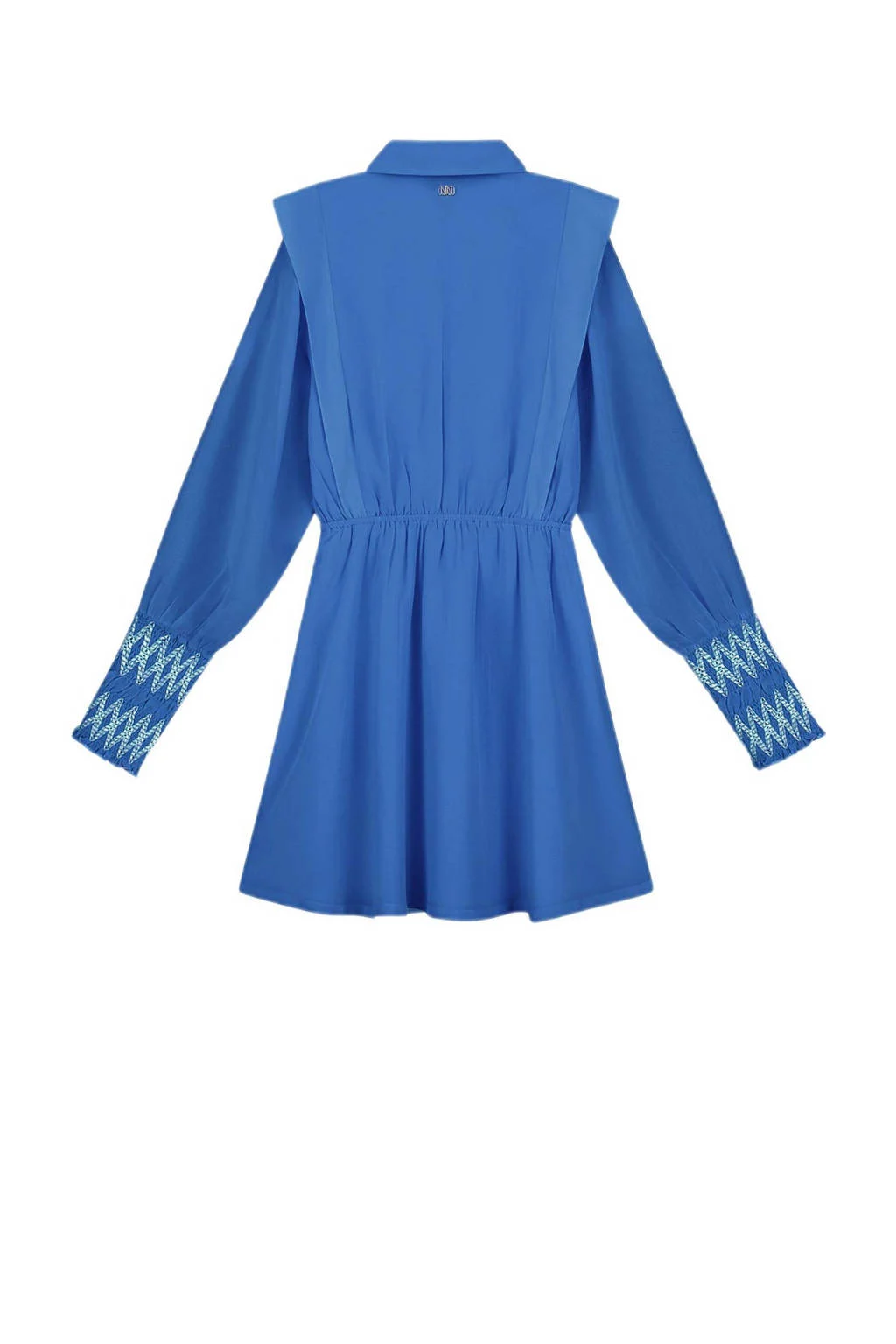 NIK&NIK jurk Laury hardblauw
