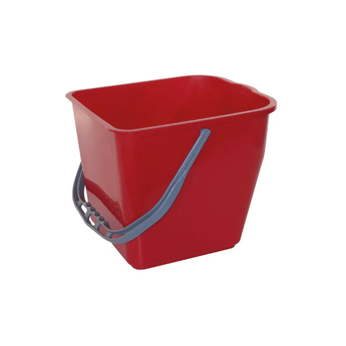 Emmer voor werkwagen 25 liter Rood (8715268415405)