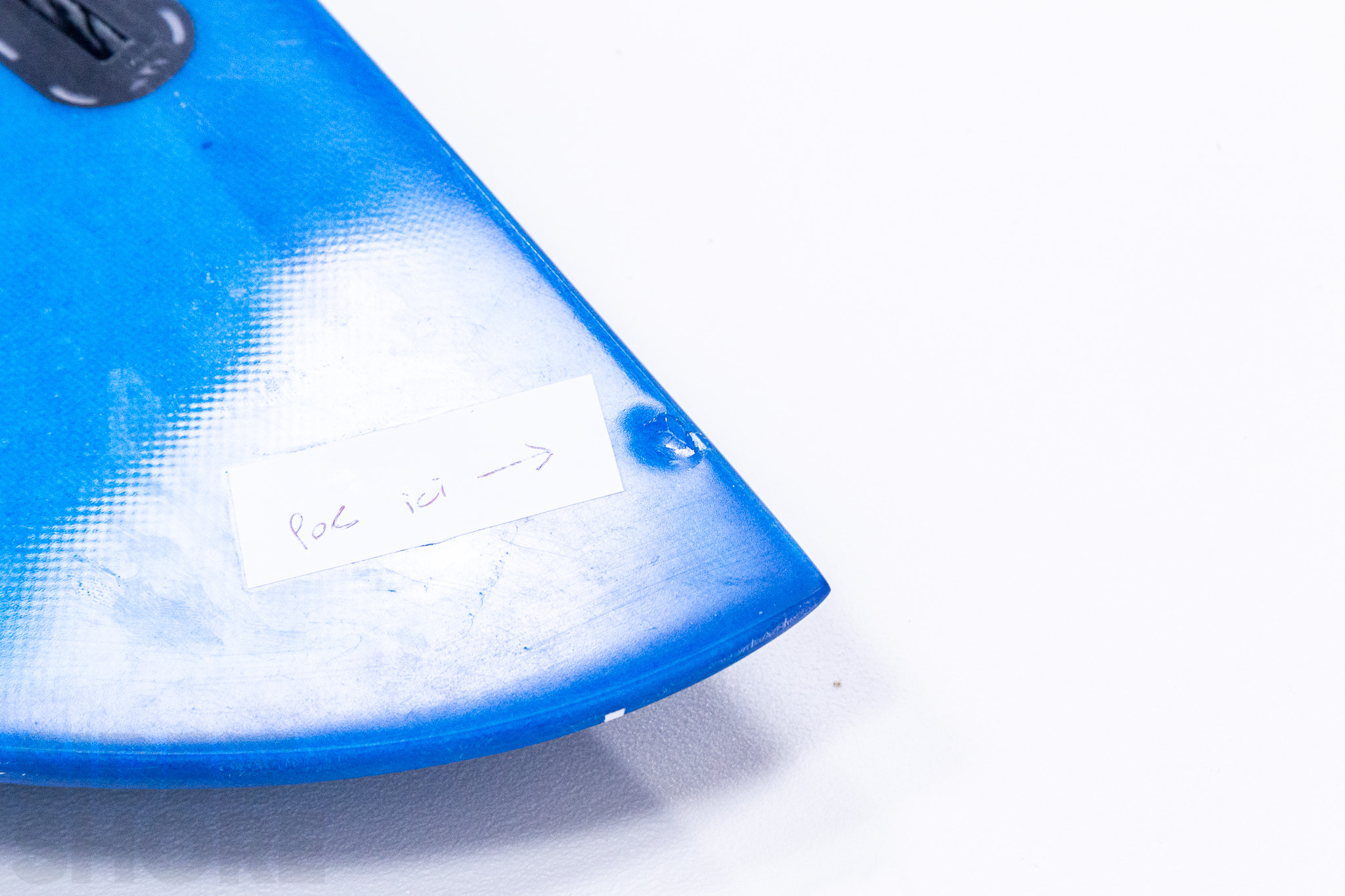 Christenson Surfboards Fish - Blue Tint - 5'10 x 21 1/2