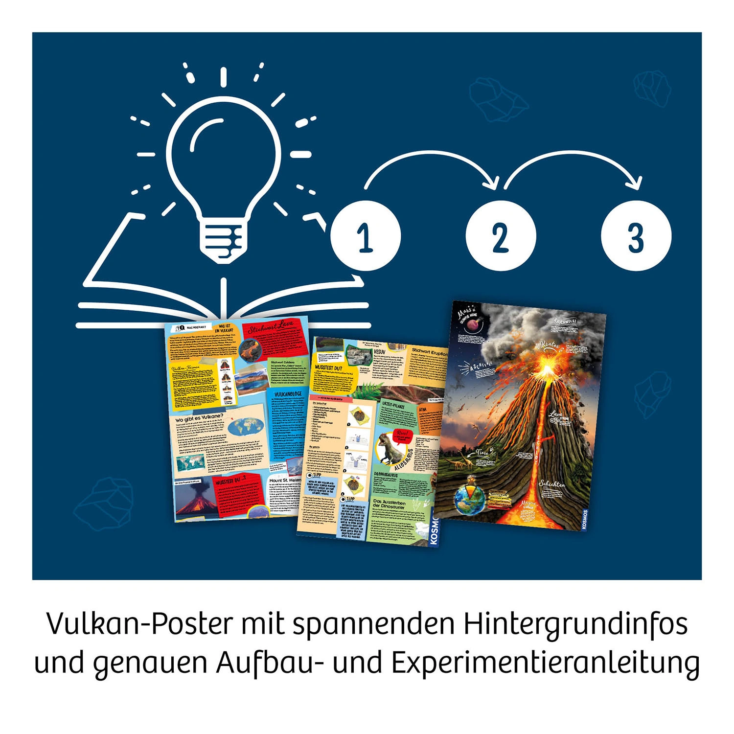 Experimentier-Set URZEIT-VULKAN