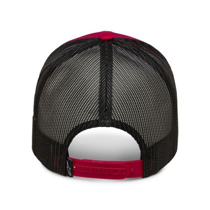 Casquette Alpinestars DUNKER TRUCKER HAT - Rouge / Noir