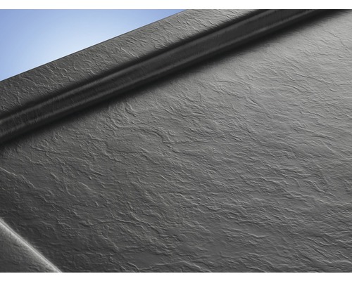 OTTOFOND Mambu douchebak 80 x 80 x 3 cm antraciet structuurmat 873007