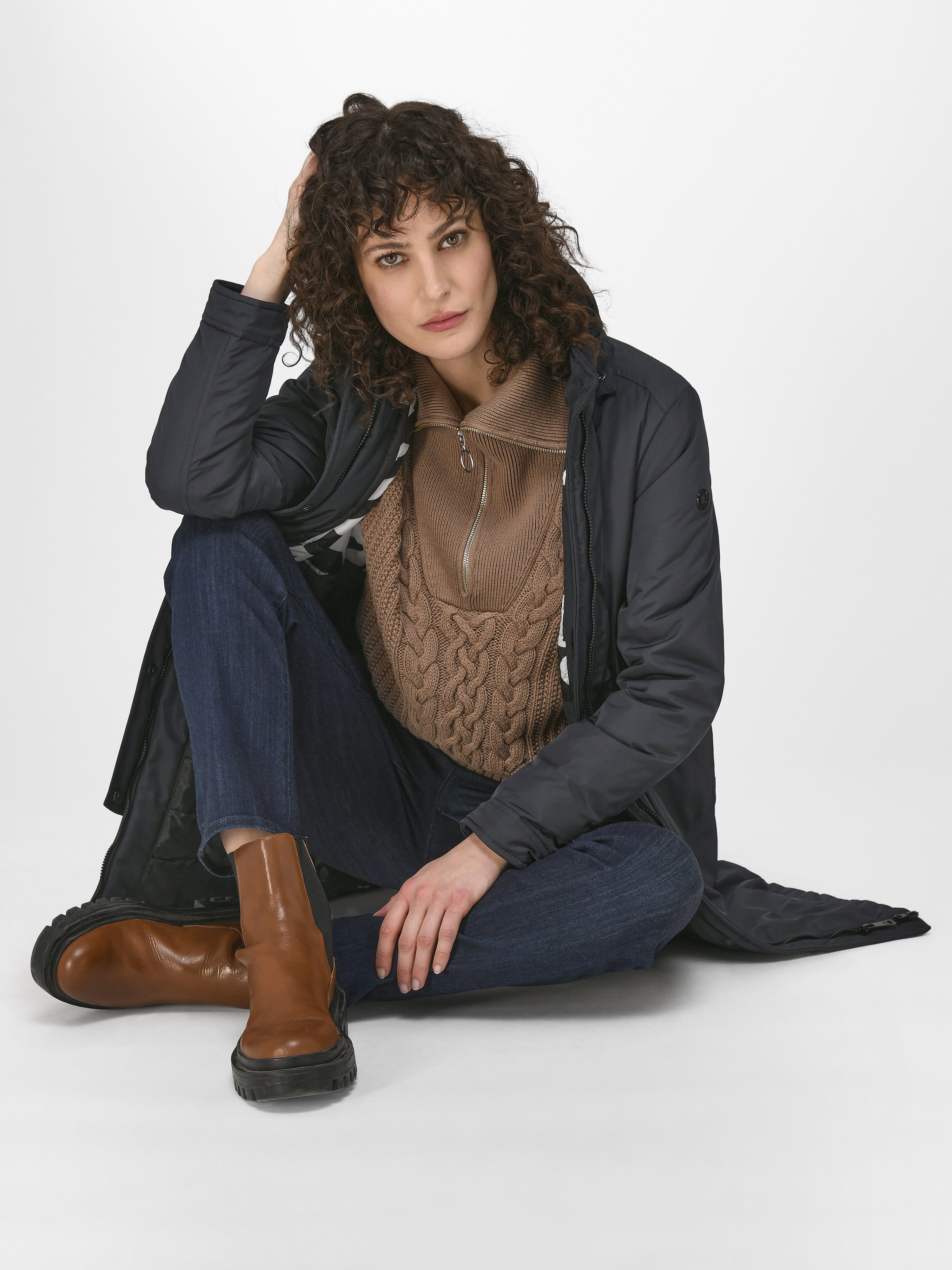 Funktions-Long-Jacke