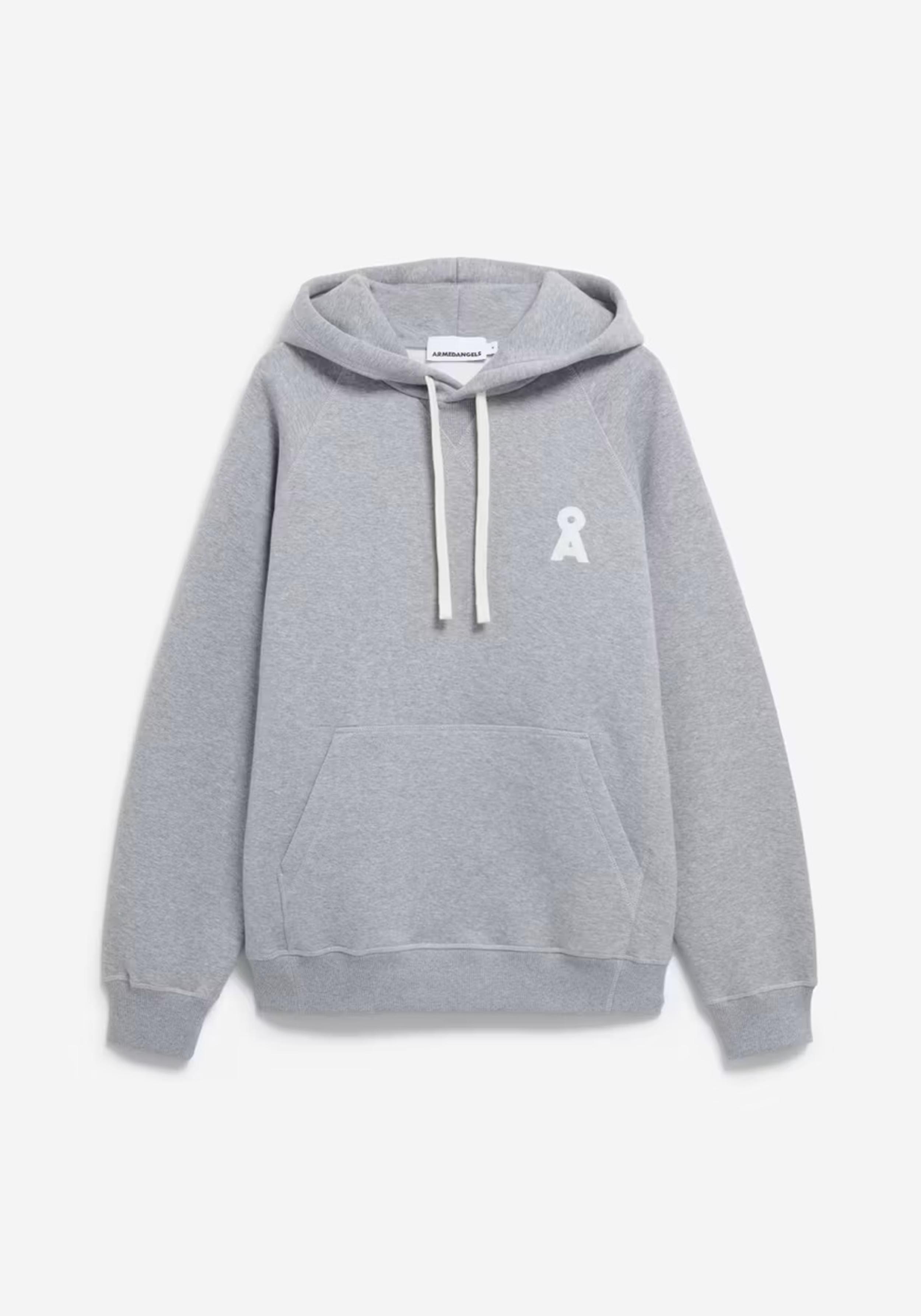 Armedangels Sweathoodie Iconic Å Haanri Melange Silver Melange