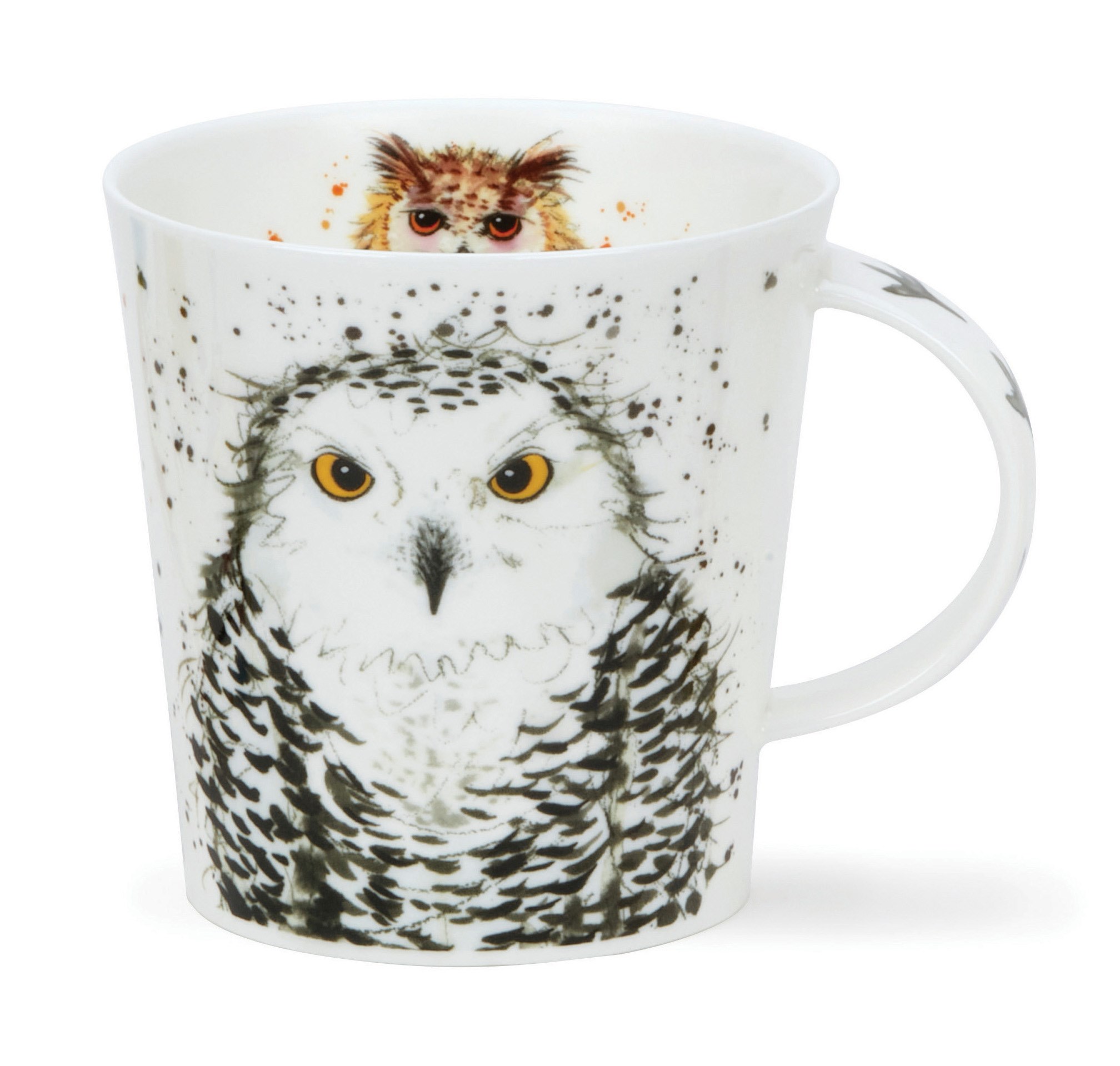 Dunoon Becher Cairngorm What a Hoot ! Weiß