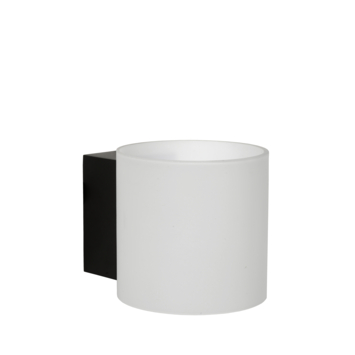 Lucide badkamer wandlamp Jelte IP44 zwart