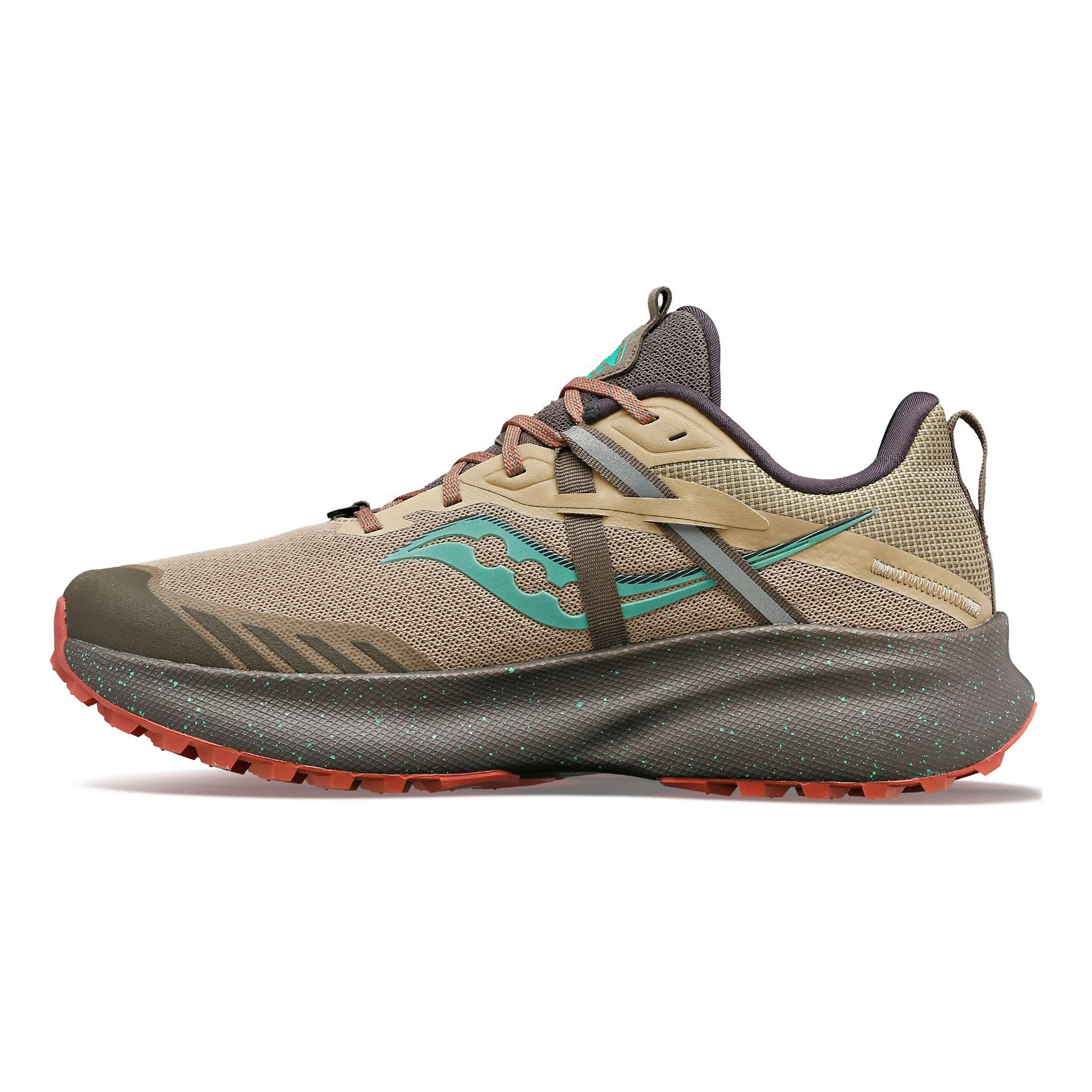 Saucony Ride 15 TR Chaussure Trail Femmes - Marron , Turquoise