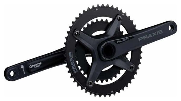 Pédalier Praxis Works Alba M30 X-Spider 52/36 dents