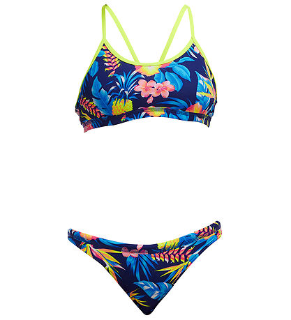 Funkita Bikini - Racerback - UV50+ - In voller Blüte