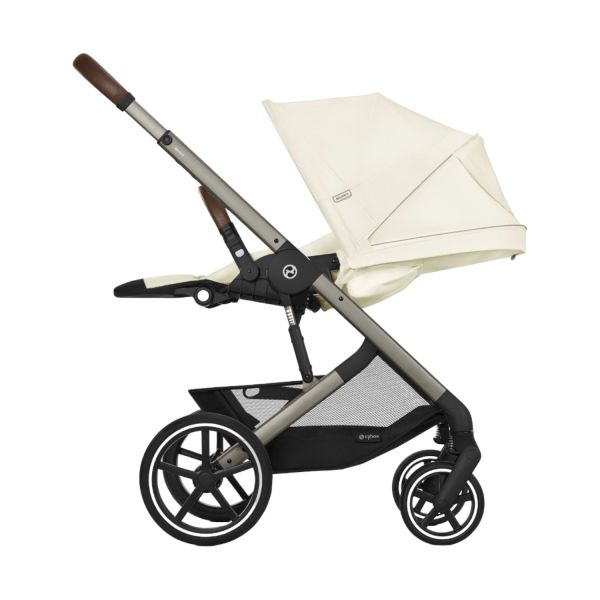 Cybex Balios S Lux Kinderwagen - Taupe - Seashell Beige / Light Beige