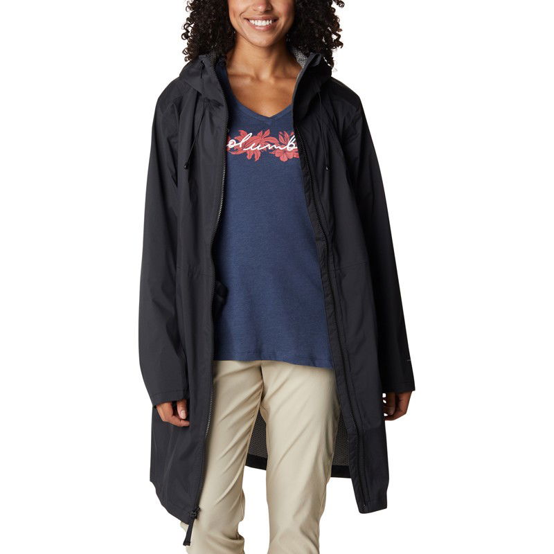 Columbia Weekend Adventure Long Shell regnfrakke, dame - Spejder Sport