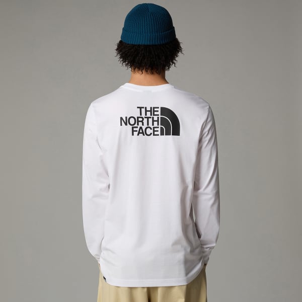 T-shirt THE NORTH FACE L/S EASY TEE TNF WHITE