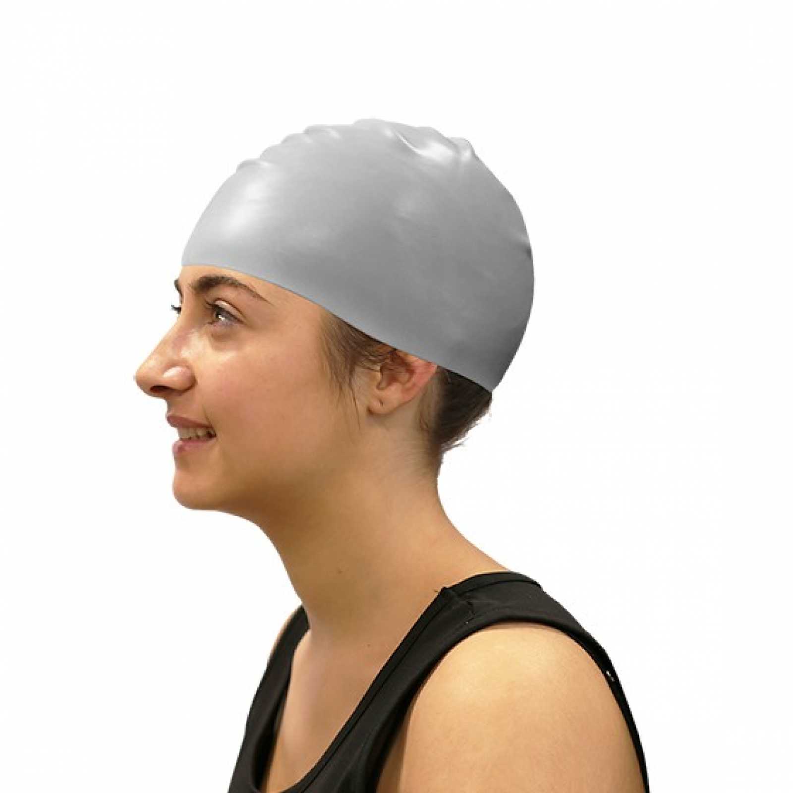 Touca de Natação Softee Rosa de Silicone