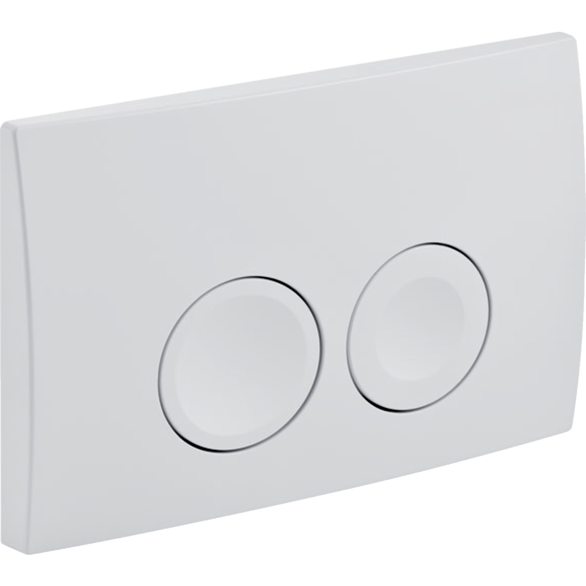 Delta 25 by Geberit bedieningsplaat mat wit