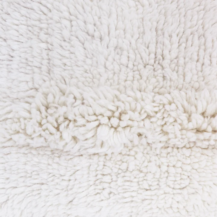Lorena Canals - Wollteppich Tundra, 170 x 240 cm, sheep white