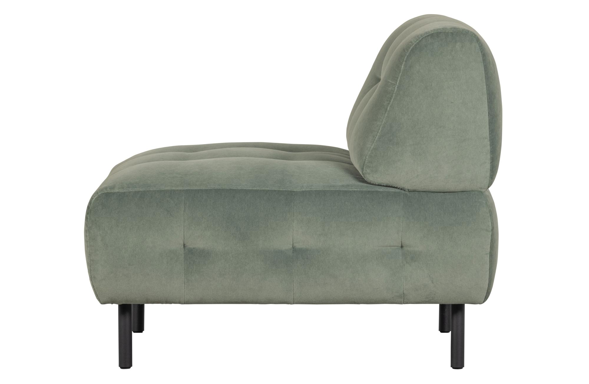 WOOOD Exclusive fauteuil Lloyd gewassen fluweel Fauteuil Lloyd gewassen fluweel - Waterplant