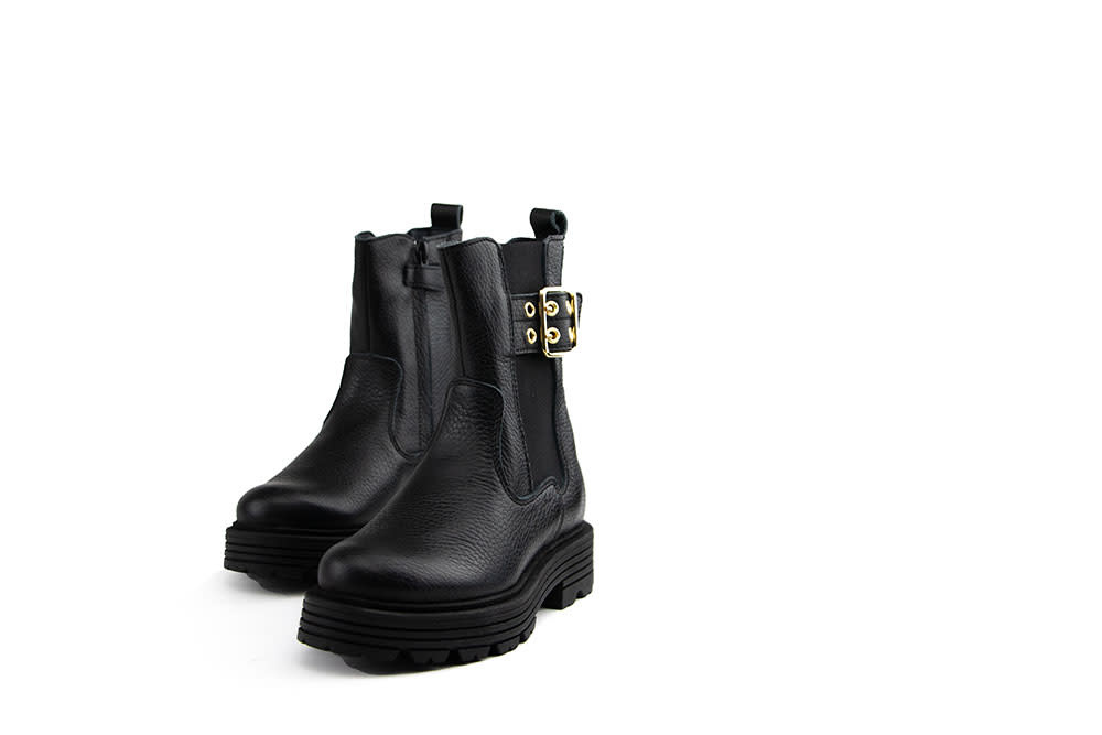 Red Rag Chelsea Boots Gesp Black Nappa