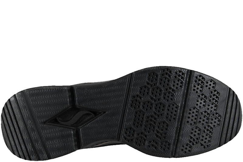 SKECHERS ARCH FIT S-MILES SOCK WALK BLACK