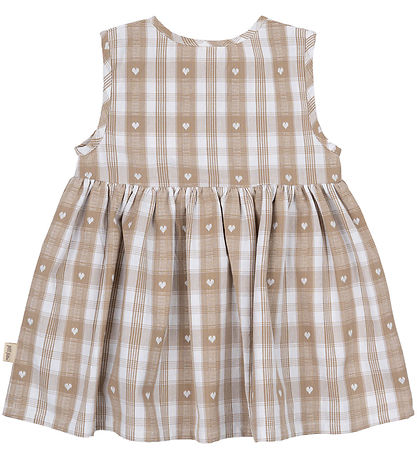 Petit Piao Kleid - Off White Heart
