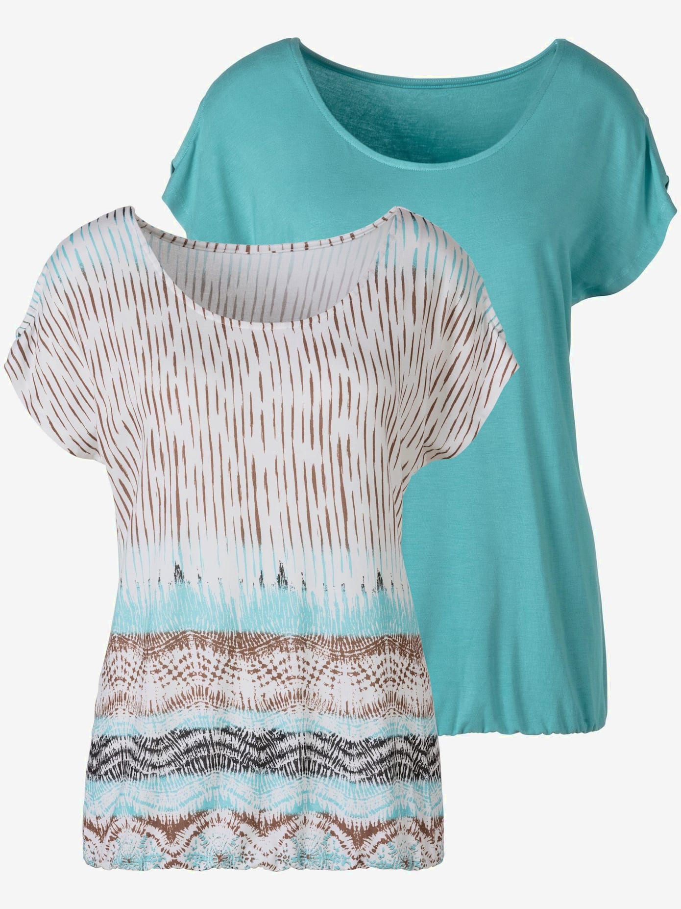Lot de 2 t-shirts lascana