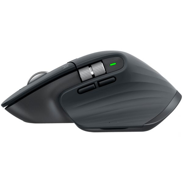 Logitech MX Master 3s Wireless/Bluetooth Black - 910-006559