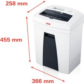 Destructeur de documents HSM SECURIO C16, coupe fibre