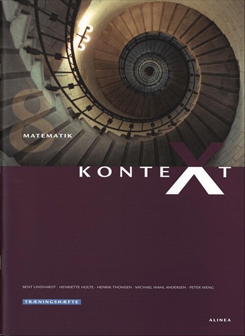 Kontext 8, Træningshæfte - Michael Wahl Andersen - Bog