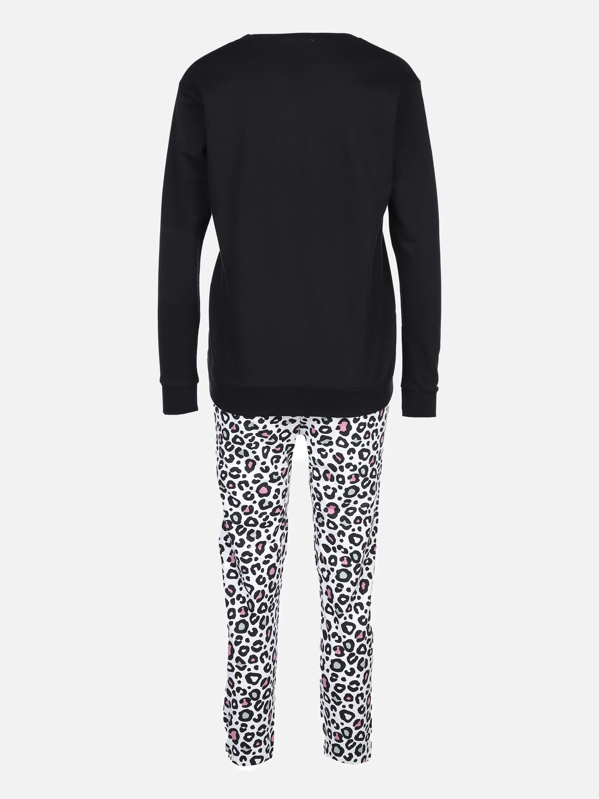 Damen Hausanzug mit Leoprint