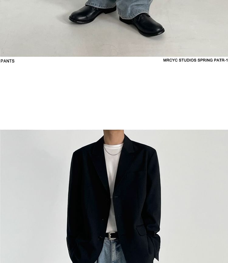 MRCYC - Mid Rise Washed Wide Leg Jeans