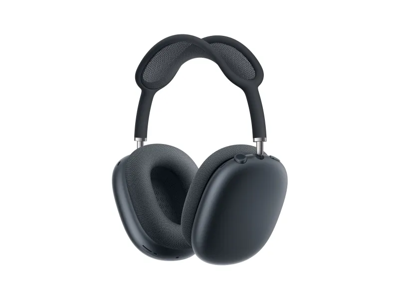 Apple AirPods Max - 2. generation - hovedtelefoner med mik. - fuld størrelse - Bluetooth - trådløs - aktiv støjfjerning - midnat